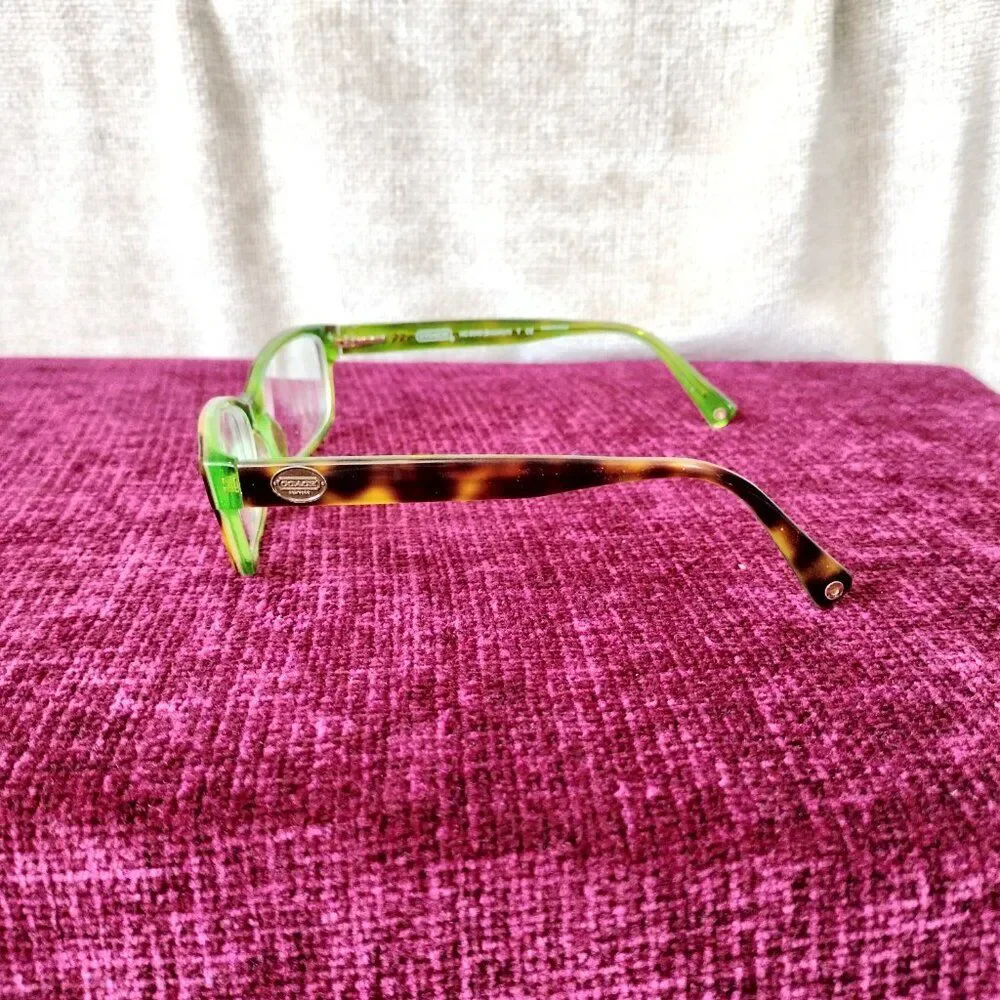 Coach Eyeglasses Frame Green Tortoise Glasses HC 6040 Brooklyn 5117 52[]16 135